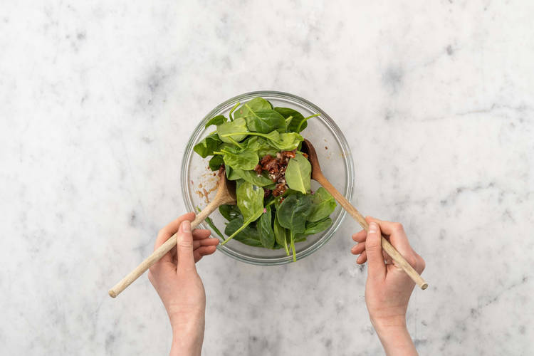 Faire la vinaigrette