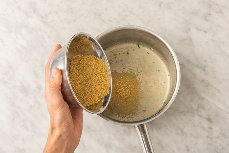 Cook the Bulgur