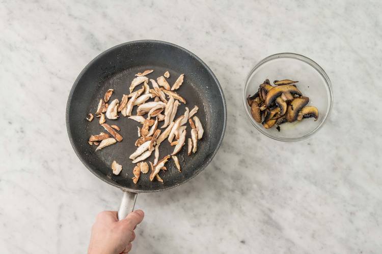Cook the Mushrooms