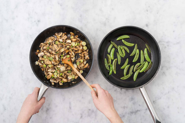 Sticky paddenstoelen maken