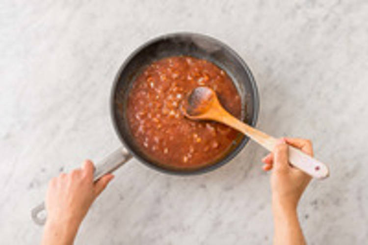 Préparer la sauce