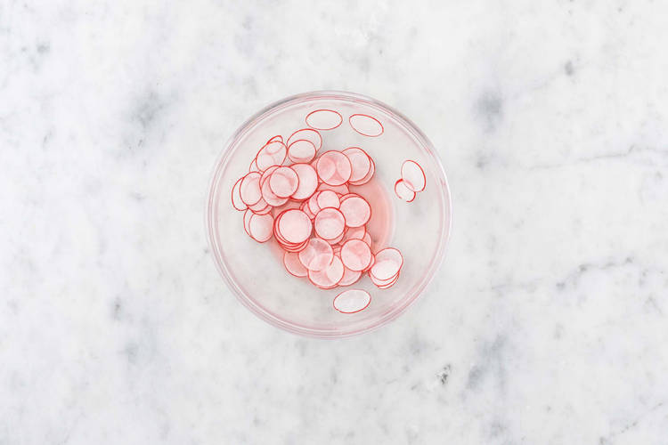 Préparer les radis à  l'aigre-douce