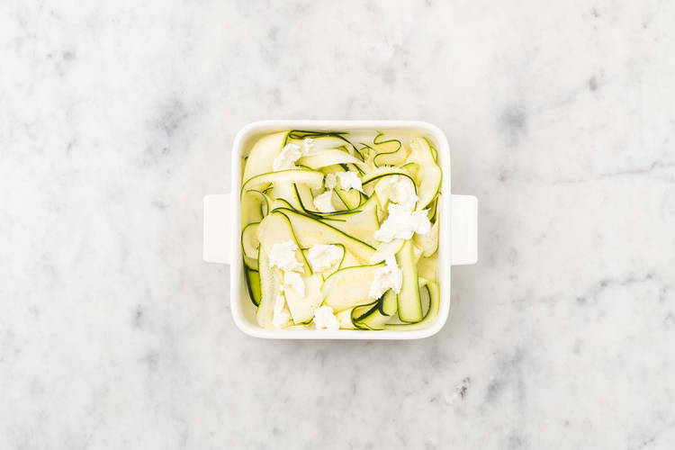 Déchirer la mozzarella de bufflonne