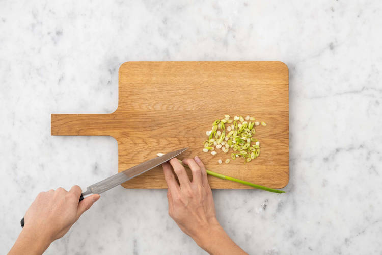 Ciseler la ciboulette