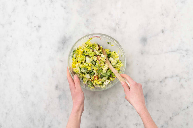 Für die Salatbeilage