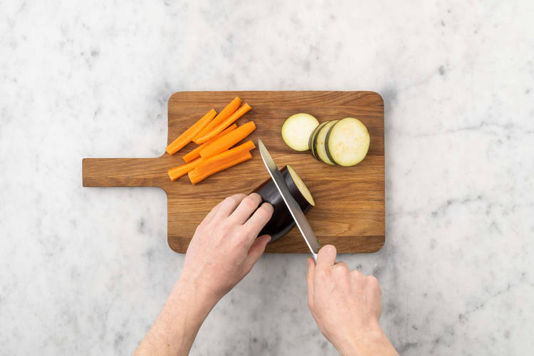 Für das Ofengemüse