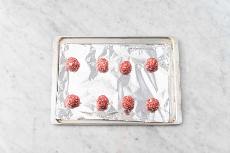 Préparer les boulettes