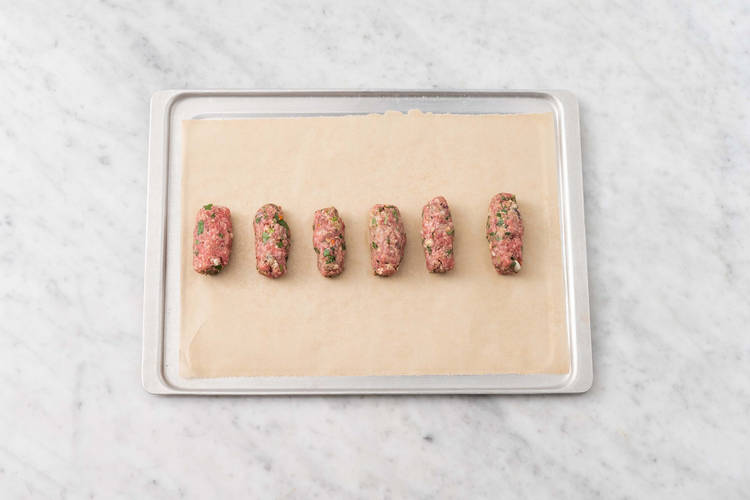 Faire cuire les keftas