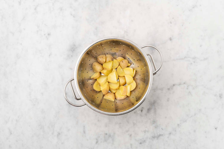 Cuire les pommes de terre