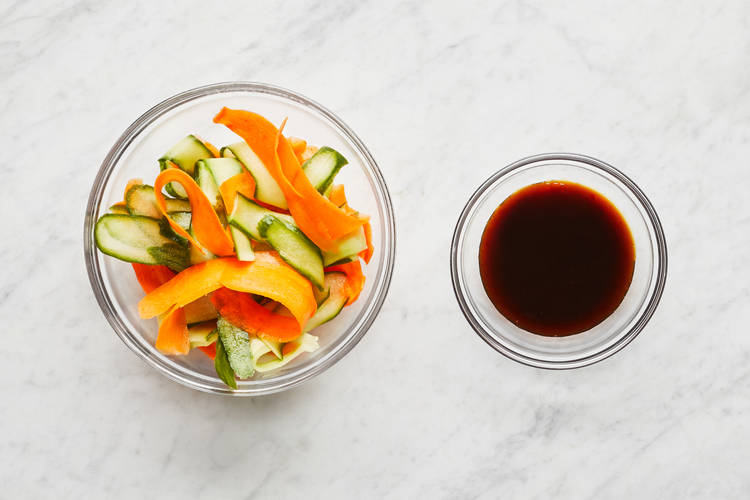 Pickle Veggies & Make Sauce