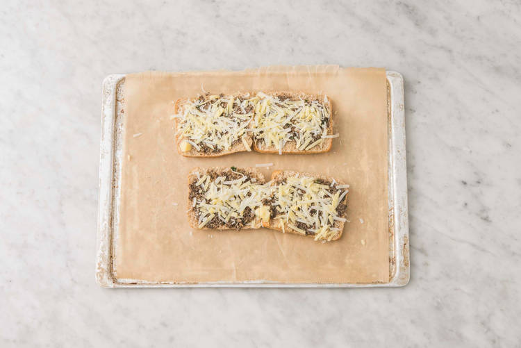 Enfourner la ciabatta