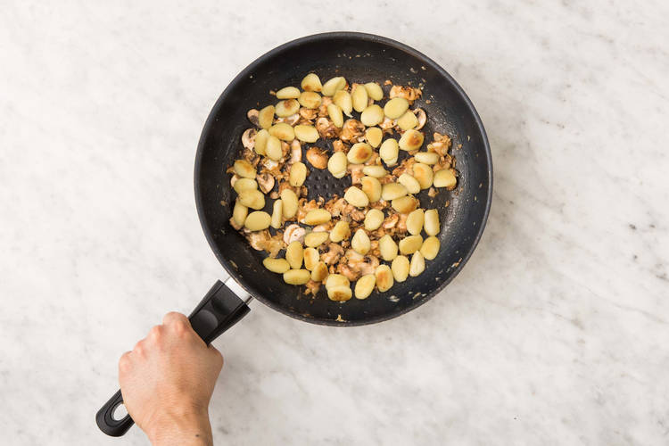 Poêler les gnocchi