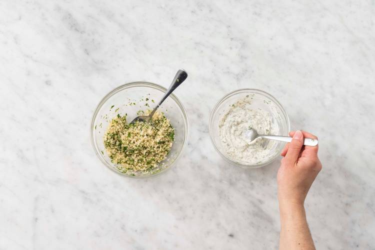 Crumb and Sauce Prep