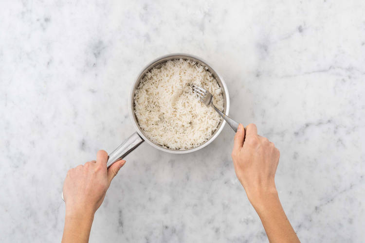 Rijst koken