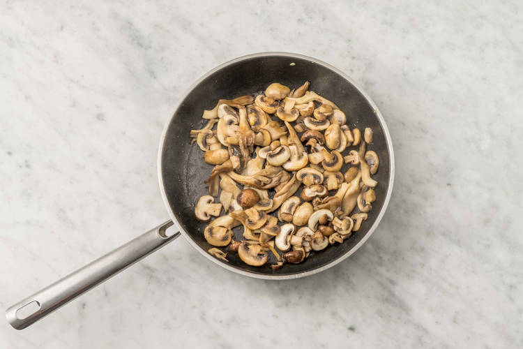 Cuire les champignons