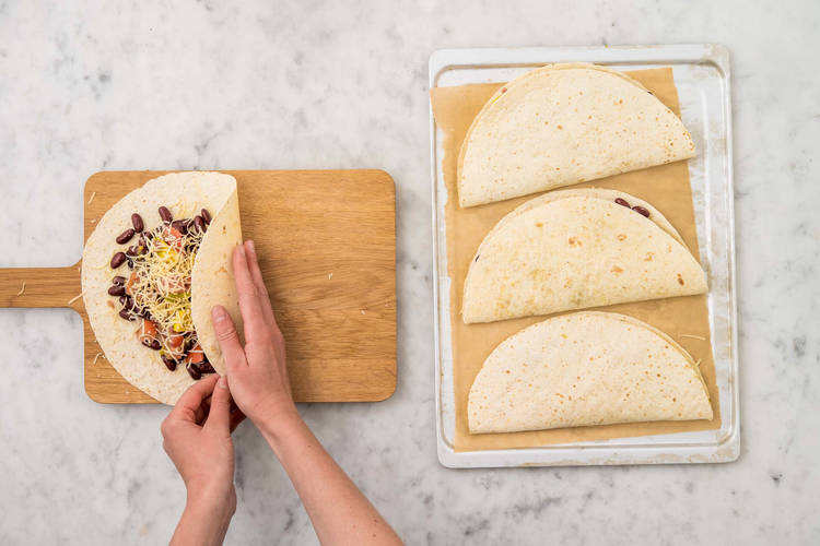 Quesadillas zubereiten