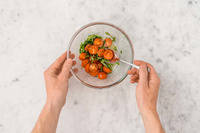 Préparer la salade