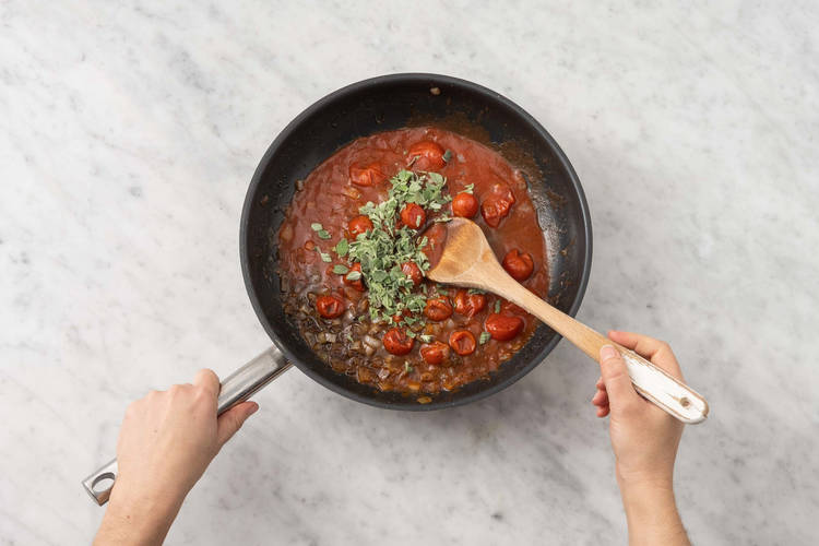 Préparer la sauce