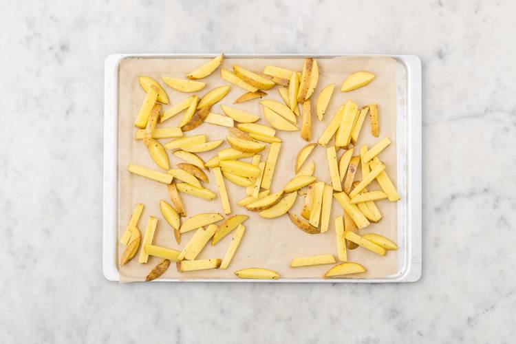 Préparer les frites