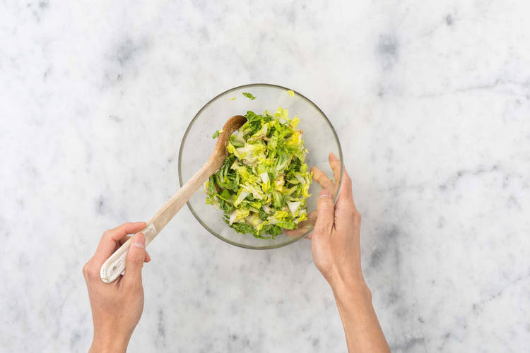 Assaisonner la salade