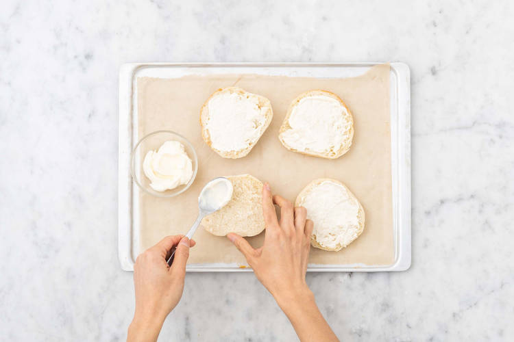 Préparer les burgers