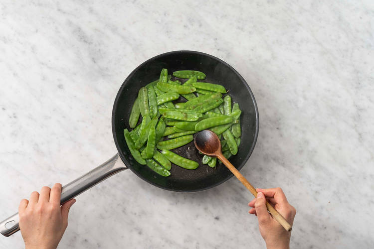 Faire cuire les pois mange-tout