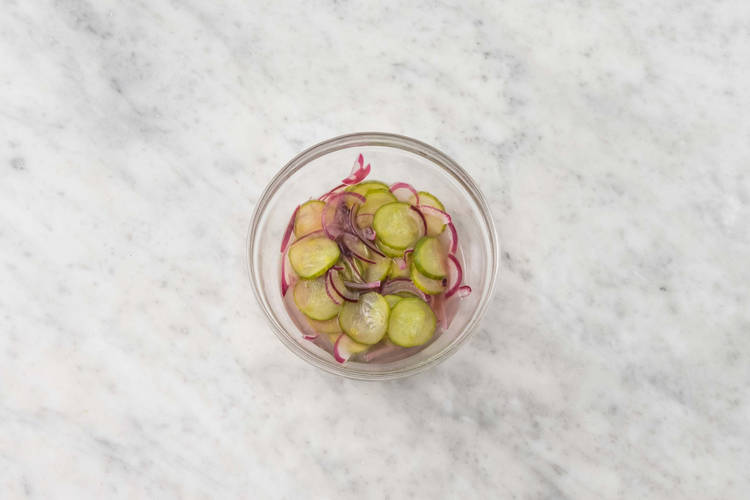 Faire mariner les légumes