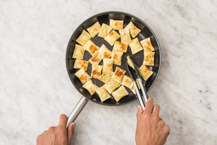 Maultaschen braten