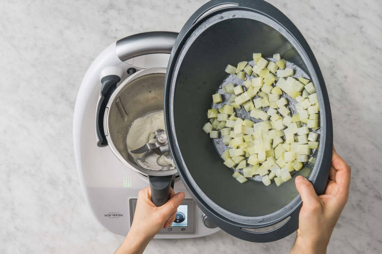 Kohlrabi & Bohnen vollenden