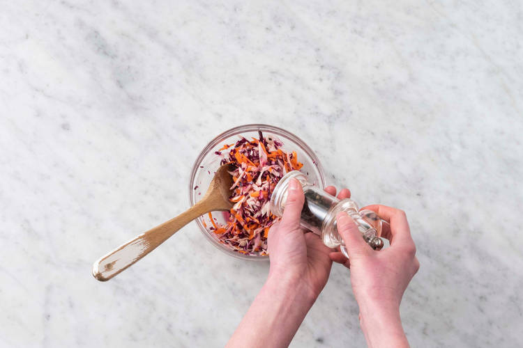 Préparer la vinaigrette aigre-douce