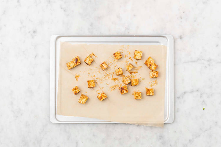 Griller le tofu