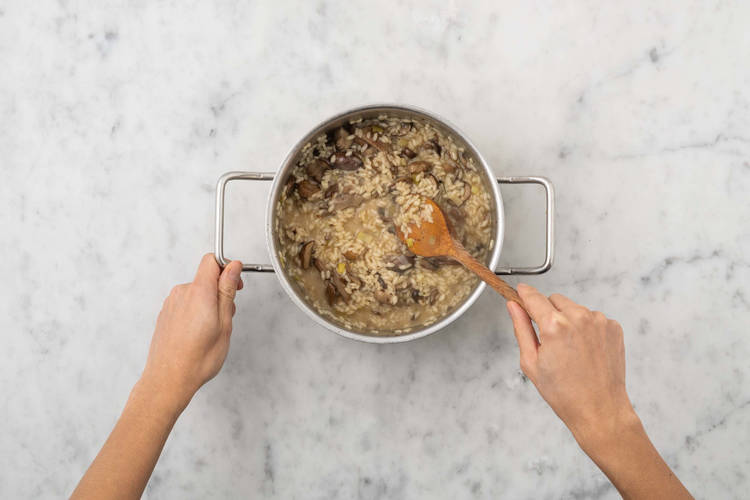 Cuire le risotto