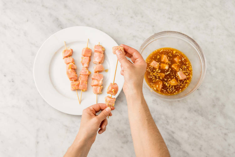 Spiessli vorbereiten