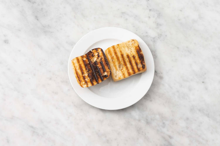 Faire griller les petits pains ciabatta