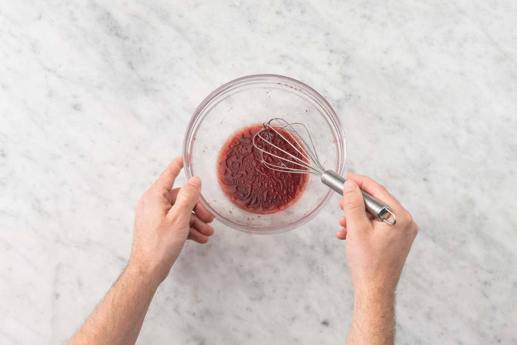 Préparer la vinaigrette