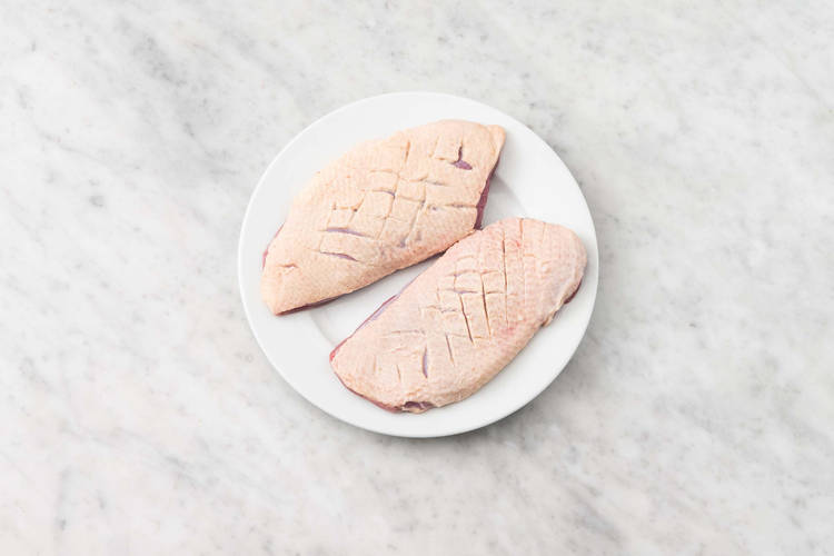 Toast almonds and prep