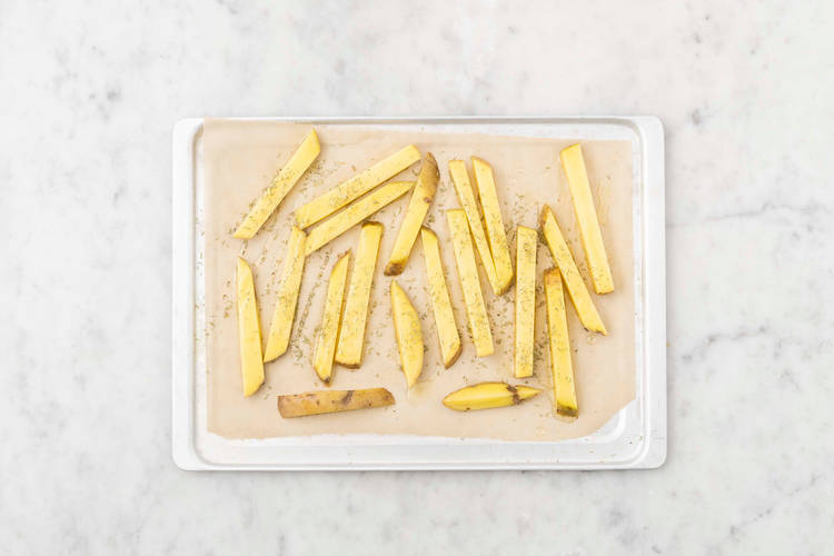 Enfourner les frites