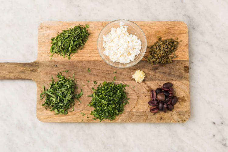 Couper les aromates