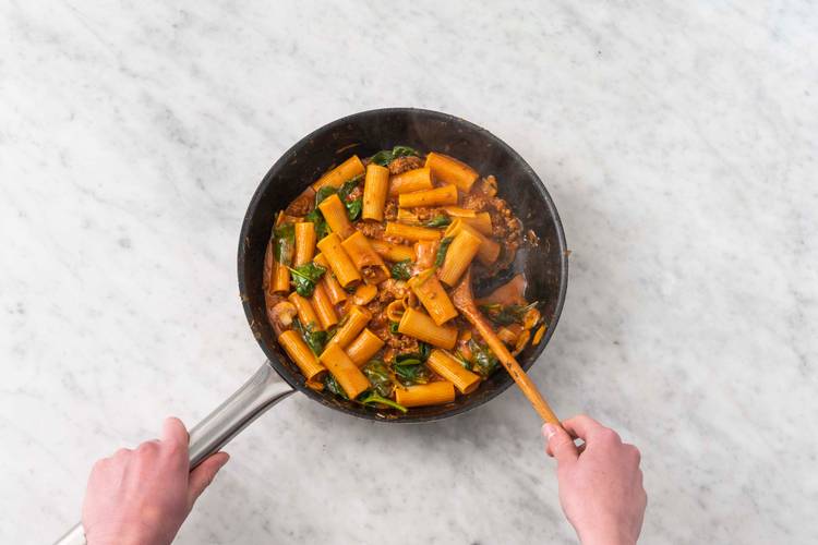 Add the Spinach