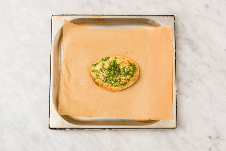 Naanbrood bakken