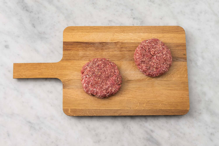 Cook rice and make patties