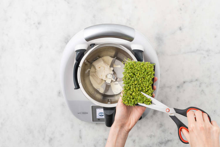 Für die Ricotta-Creme