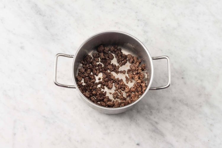 Faire cuire le bœuf