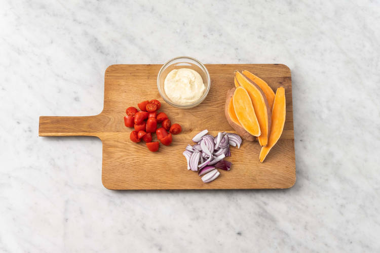 Préparer et faire l'aïoli