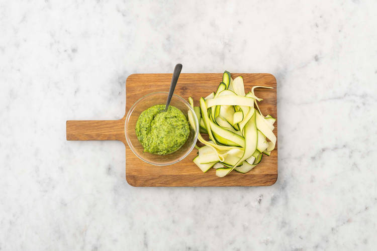Faire le pesto