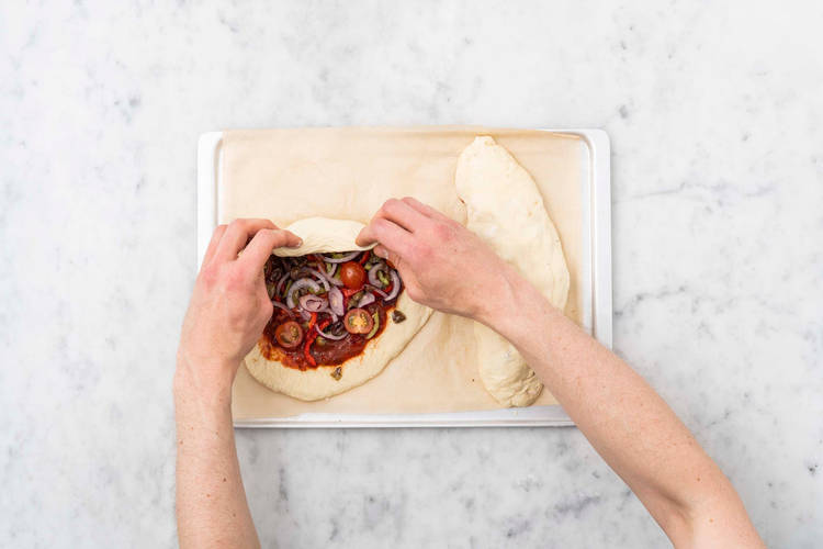 Pizza beleggen