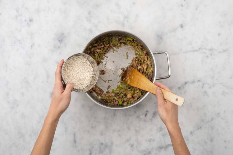 Add the Rice