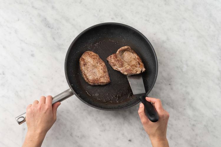 Cook the Steaks