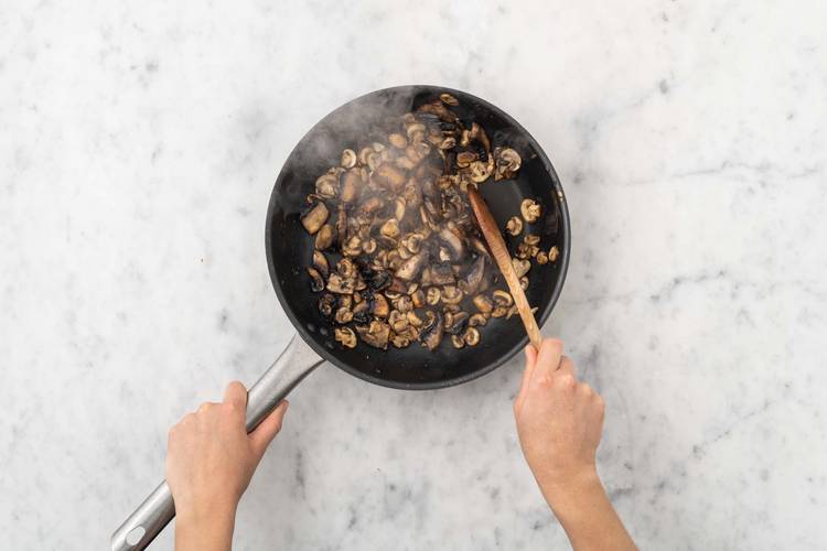 Cook the Mushrooms