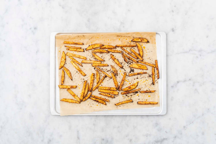 Préparer les frites